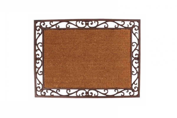 Doormat Cast Iron With Coir Doormat