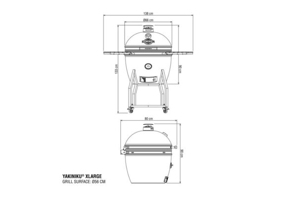 YAKINIKU XLARGE Kamado solo basic - Image 2