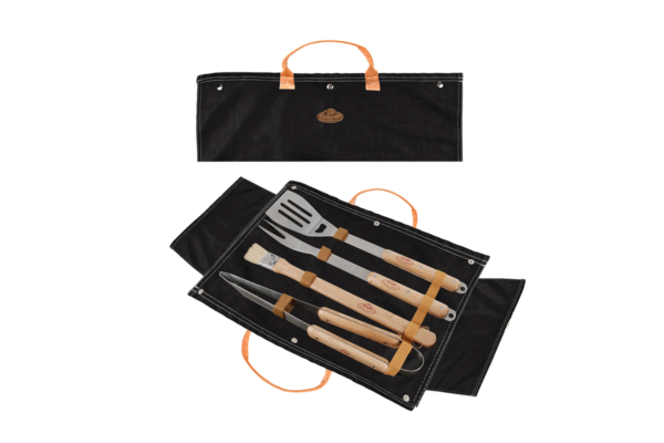 Esschert Denim BBQ Tool Set